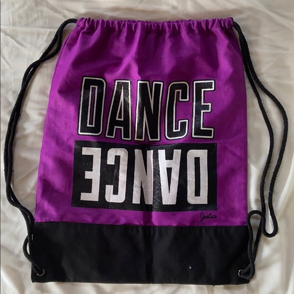 dance drawstring bag